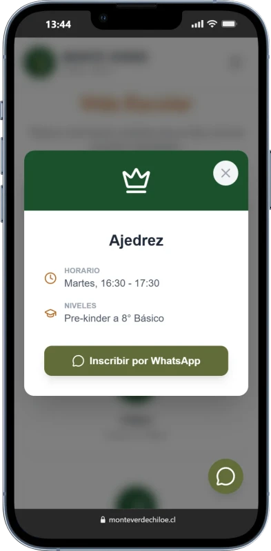 Inscripción de Talleres